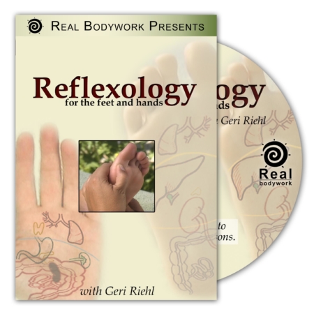 Reflexology for the feet and hands dvd cover