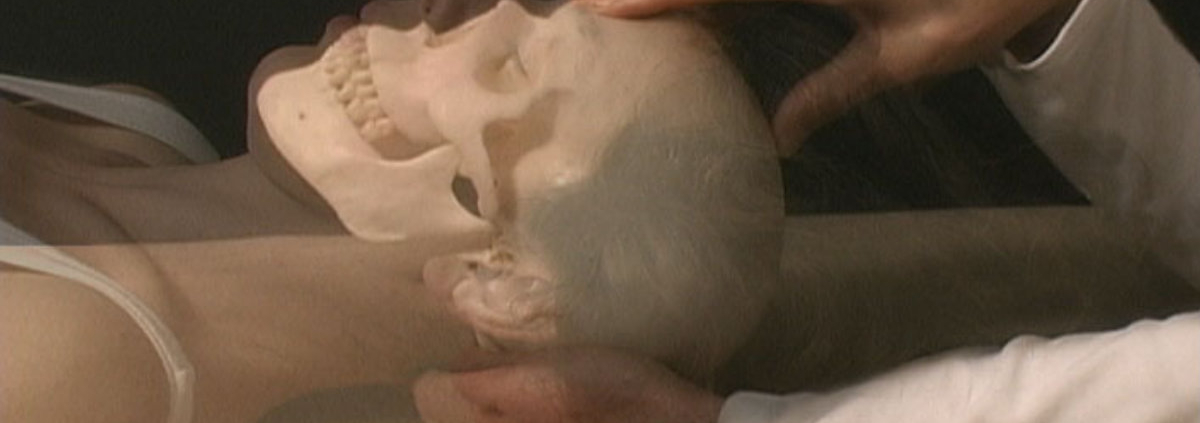 cranial hold on the frontal bone